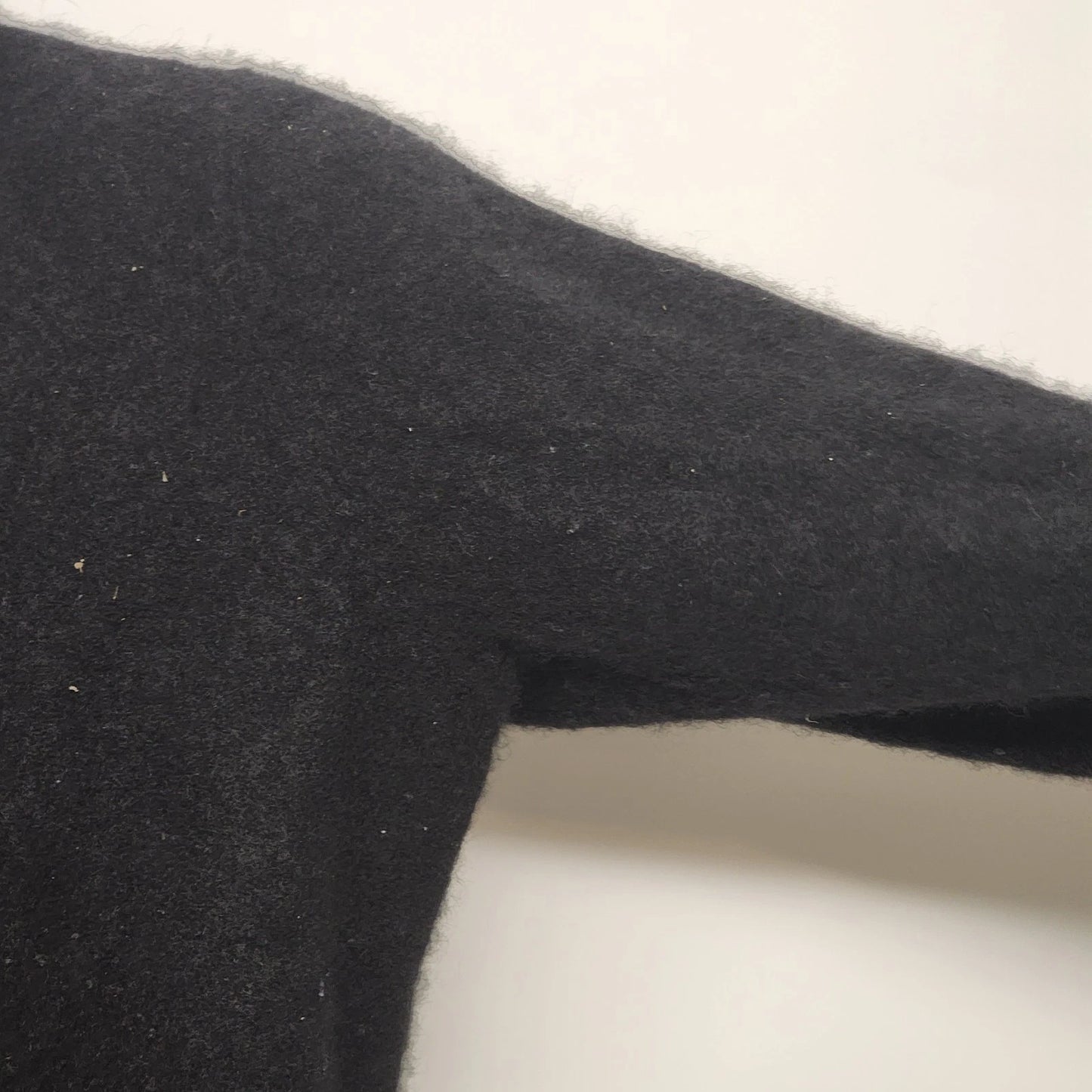 Cashmere Cardigan Sweater Black Size 1X Charter Club Women’s Knit Open Front Vtg