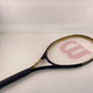 Wilson Tennis Racket Fusion XL Black Red Stop Shock Sleeves L3 4-3/8 Black Grip