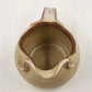 Pouty-Faced Teapot Pottery 5.25" Beige Artisan Studio Art Whimsical Rustic