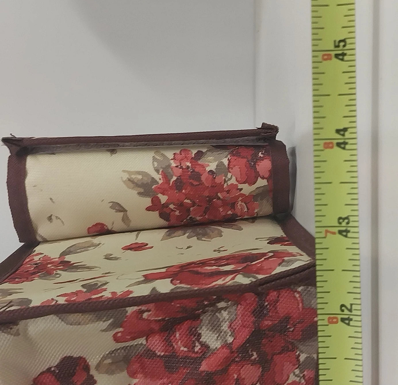 Laura Ashley Floral Hanging Closet Organizer 10 Slot Storage