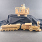 Handmade Wooden Train Engine and Train Car Vintage Variation Choices Unfinished