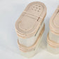 4 Tupperware 1843-23 Modular Mates Spice Containers Storage Beige Lids Vintage