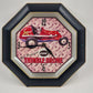 Cox Thimble Drome Champion Wall Clock 11.25" Gas Powered Race Car Octagon Quartz