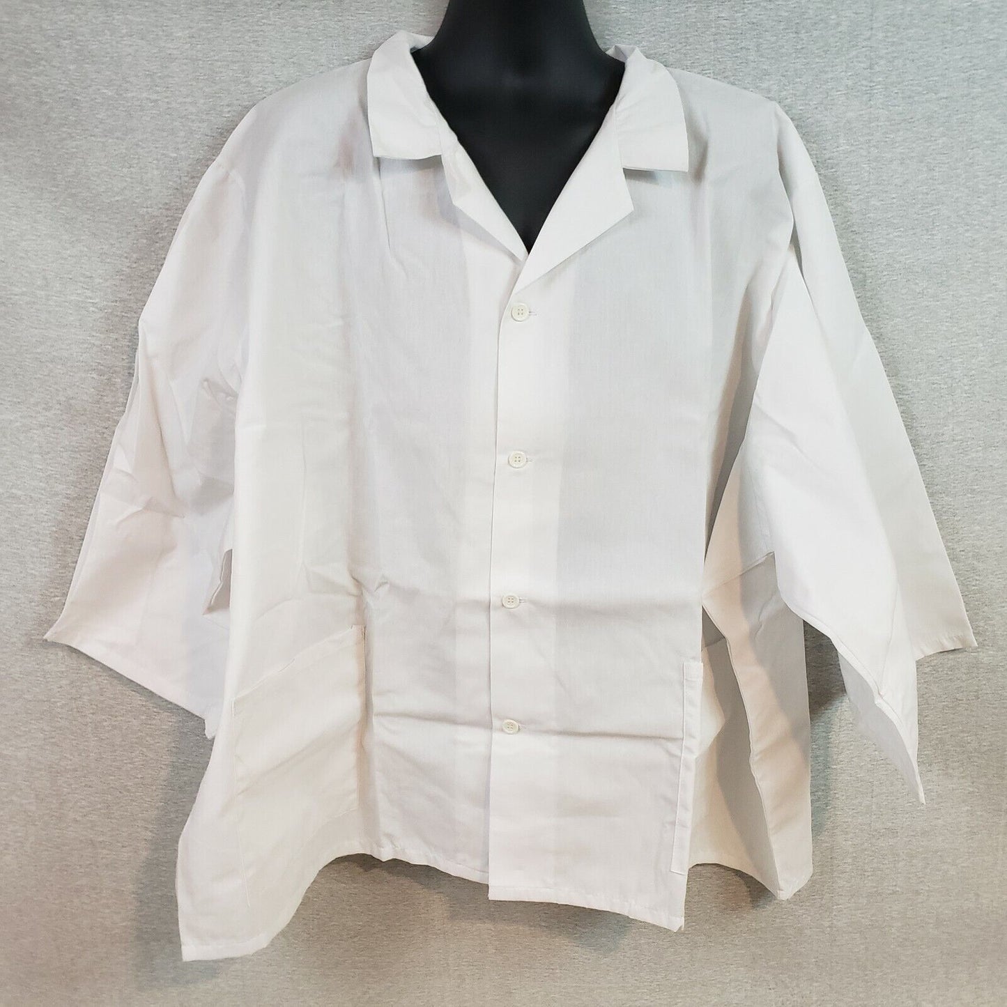 White 5XL Server Smock K71 Unisex Fame Fabrics Professional and High Quality