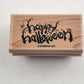 Stampin Up Set or 4 Halloween Themed Wooden Mounted Rubber Stamps Vintage