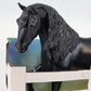 Breyer Paddock Pals Smokey Black Morgan Horse Dressage Champion Model 1:24 Vtg