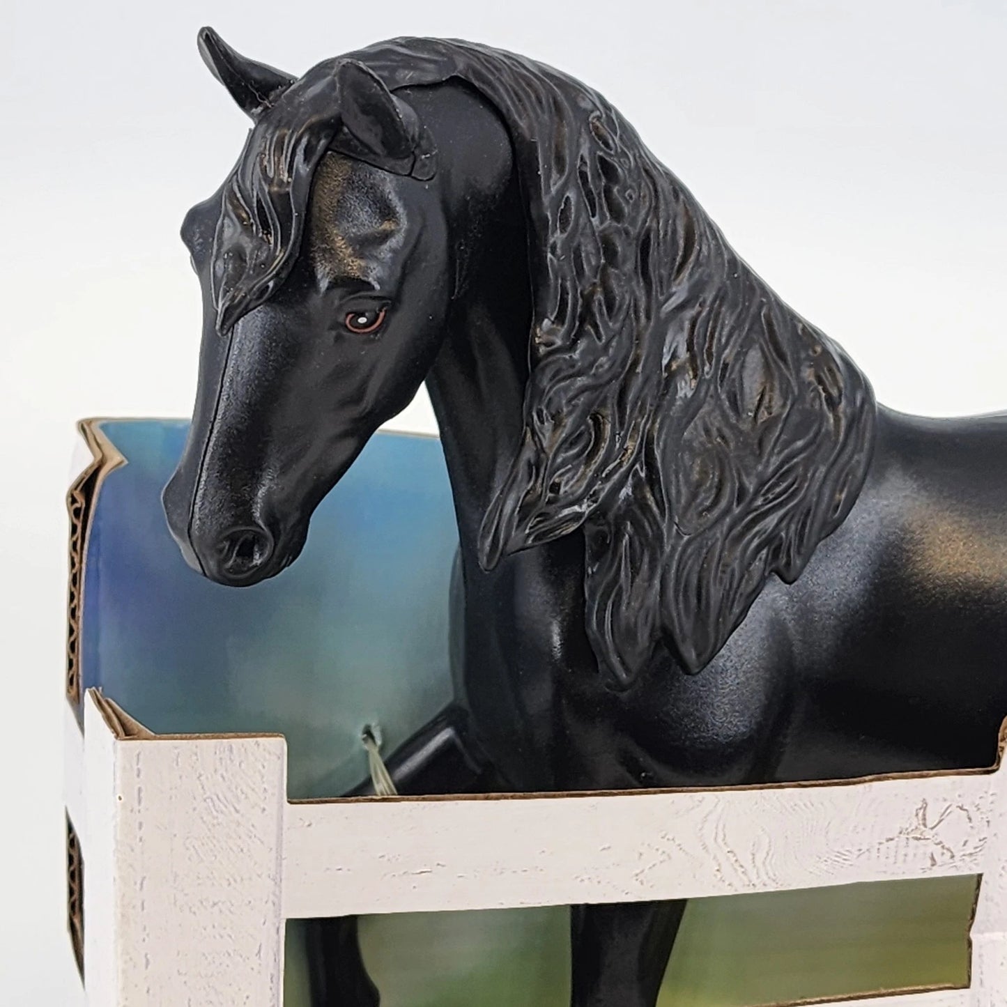 Breyer Paddock Pals Smokey Black Morgan Horse Dressage Champion Model 1:24 Vtg