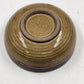 Speckled Glazed Bowl Stoneware Studio Pottery Gradual Turned Sides 6”x2”