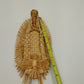 Braided Straw Madonna With Child Folk Art Virgin Of Guadalupe Mexican Tarascan