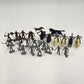 31-pc Medieval Soldier Infantry Knight Warrior Horses Figure Plastic Playset Toy