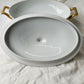 Bavaria Thomas Delmonte Covered Vegetable Oval Fine China Fruit Grapes Gold Gilt