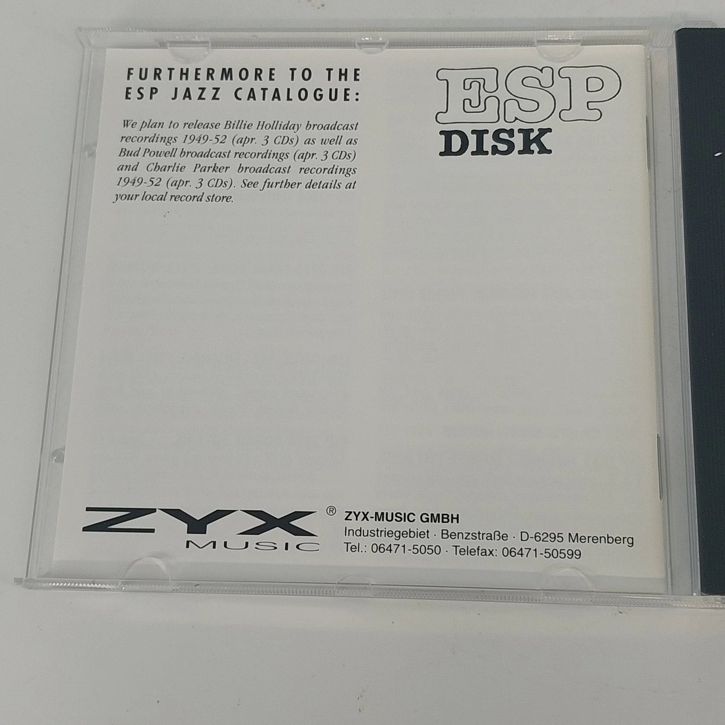 Bob James Trio Explosions CD ESP Disk Jazz Avant-Garde Germany Import ZYX Music