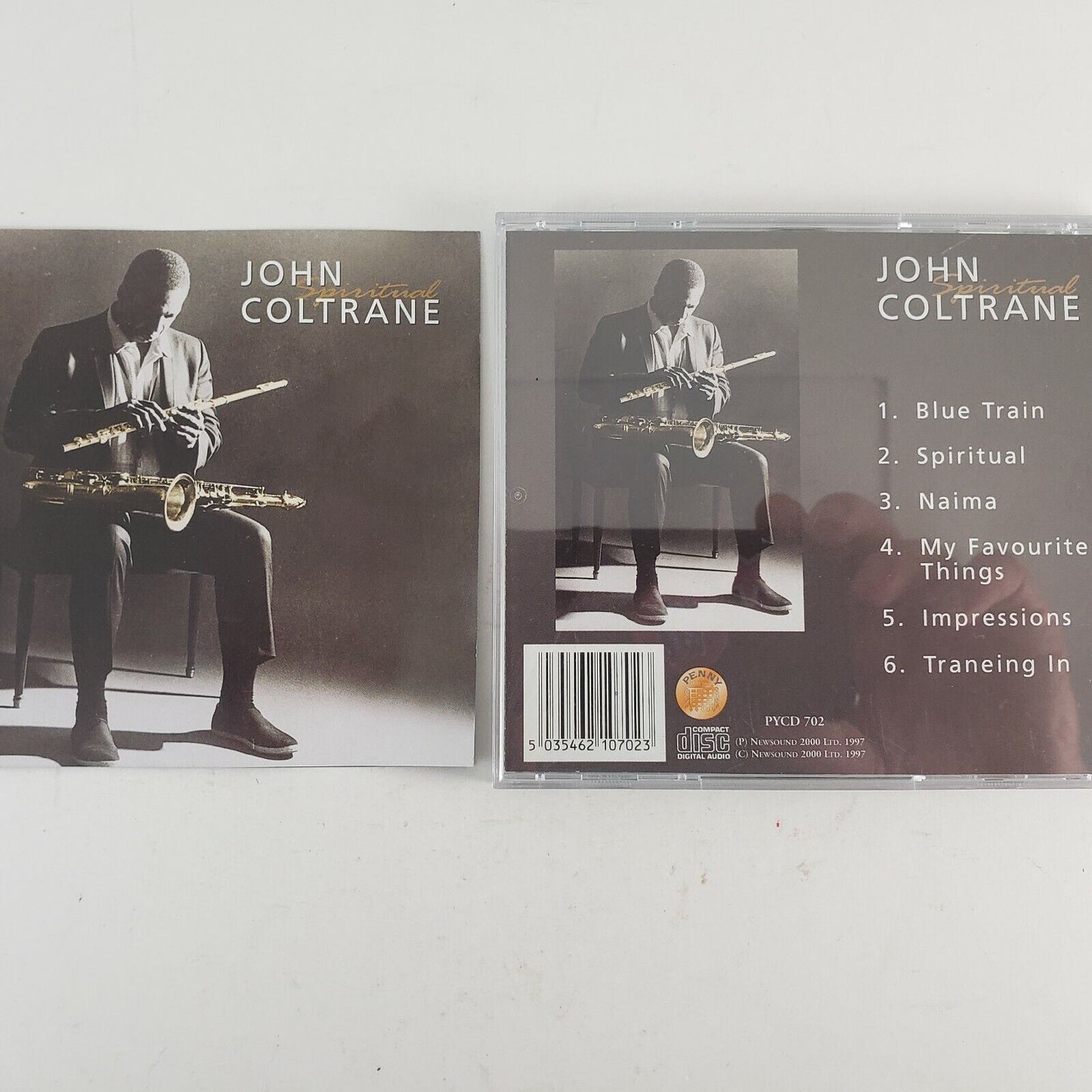 Lot of 4 CD's Jazz From Cole Porter & John Coltrane Plus 2 From Duke Ellington