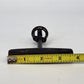 WILLIAMSON'S Corkscrew Wine Bottle Opener Flat Wood T Handle Boot Lever 5.5" Vtg