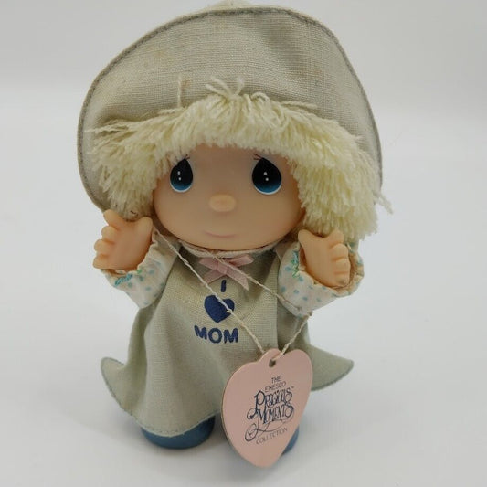 Precious Moments Hi Babies 5" Doll w/ Tag - I Love Mom Collectible Vintage