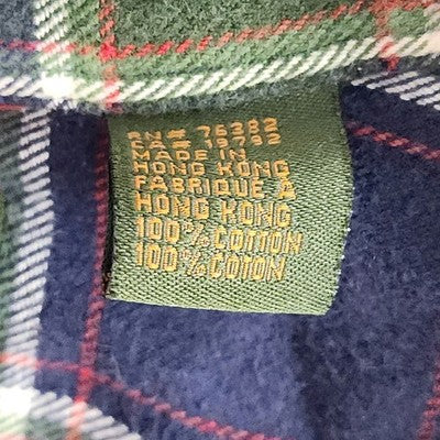 Timberland Men’s Medium Plaid Flannel Shirt Green BlueTimberland Button Down
