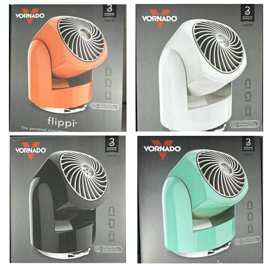 Vornado Flippi V6 Mini Fan Personal Air Circulator Melon 3 year warranty