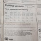 Simplicity Crafts 9652 Vintage Sewing Pattern 1990's Cut Misses Lined Vests
