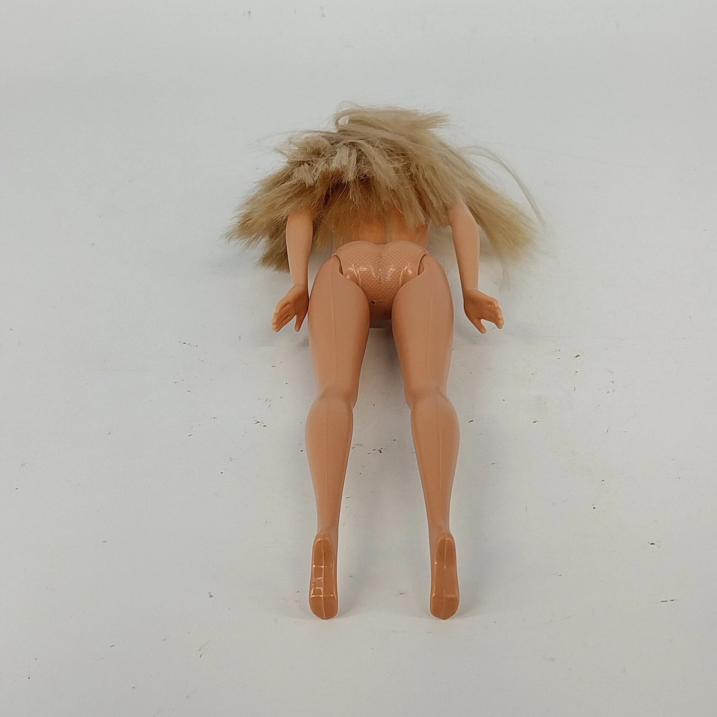 Barbie Doll Mattel 1998 Head 1999 Body Nude Belly Button Blonde Blue Eyes