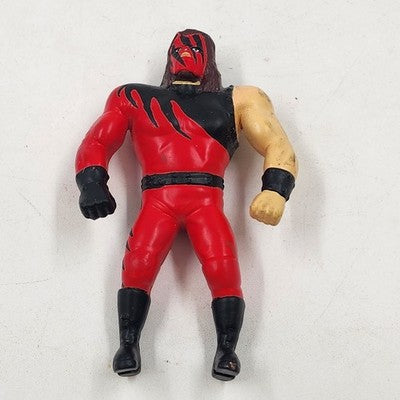 Kane Action Figure WWF Bend Ems Wrestling 1998 Series 8 Just Toys Titan Sports