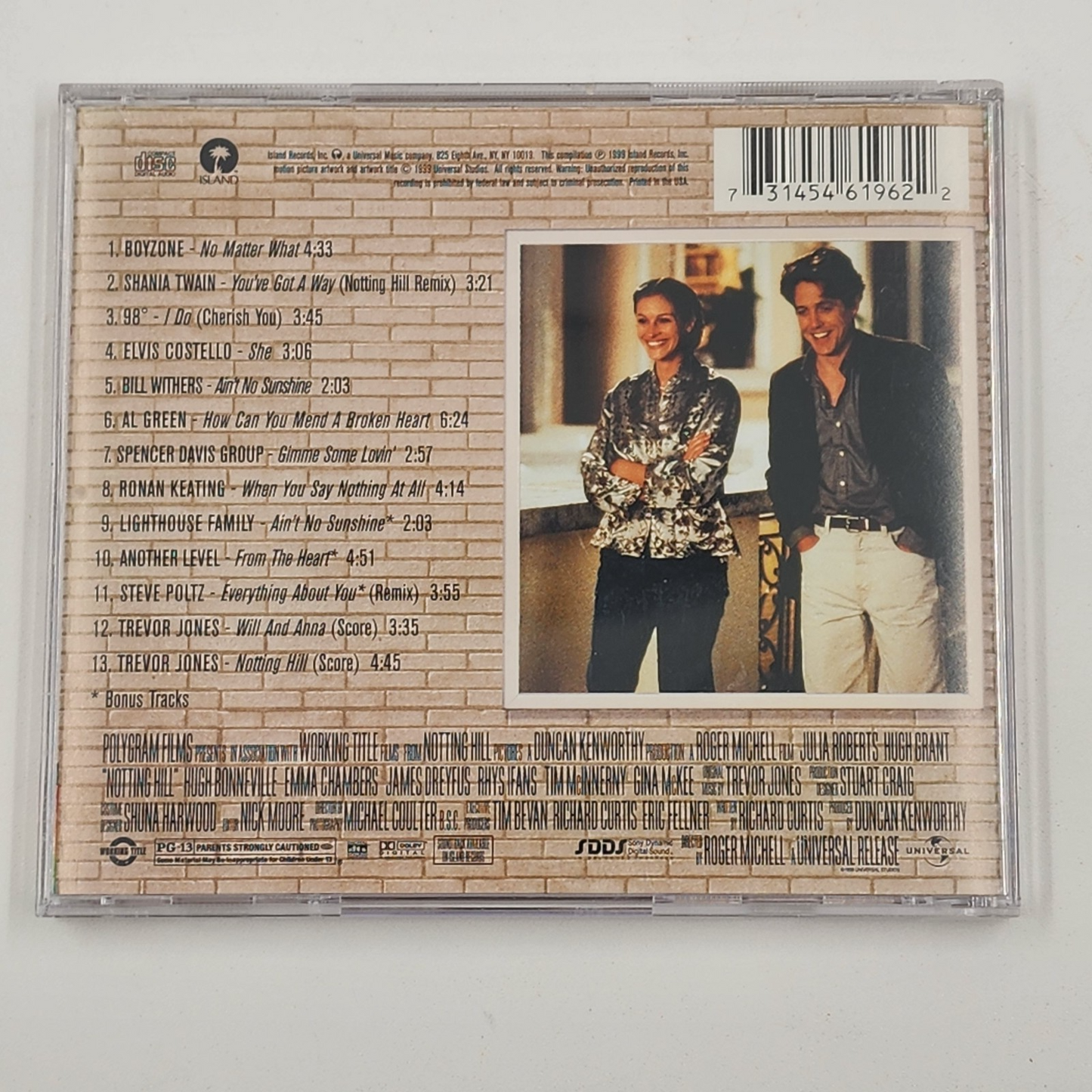 4 Movie Soundtrack CDs What Women Want Runaway Bride Notting Hill Mamma Mia