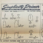 Simplicity Printed Sewing Pattern 4256 Junior Misses Button Down Blouse 1940s