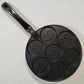Nordic Ware Emoji Pancake Griddle Pan Seven 3" Smiley Faces Aluminum 10.5"