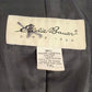 Eddie Bauer Lambskin Black Leather Coat Size XXL Polyester Lining Vintage