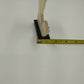Lucite Jesus Mary Joseph Figurine 5" on Black Base Vtg Mid-Century