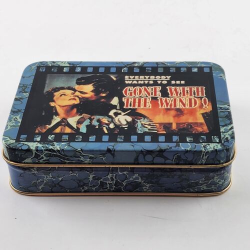 Playing Cards in Collector's Tin Gone With The Wind 1995 Two Sealed Decks NOS