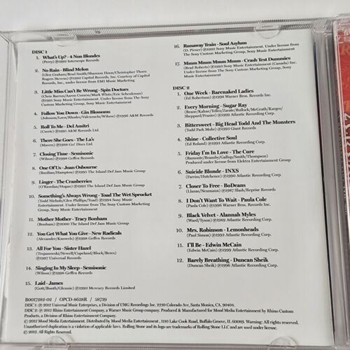 Rolling Stone Retrospective 90s 2 CD Set 2012