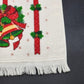 Cannon Terry Kitchen Towel Christmas Bells Ribbon Holiday Tea Dish Cloth 24" USA