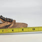Jaclyn Smith Rimini Cork Wedge Sandals Tan Rhinestone Comfort