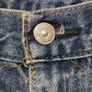 Levi's 505 Mens 32x30 Heavy Wash Distressed Straight Leg Jeans