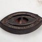 Mrs Potts Sad Iron Set Detachable Wood Handle Cast Iron Flat Iron No 2 Antique