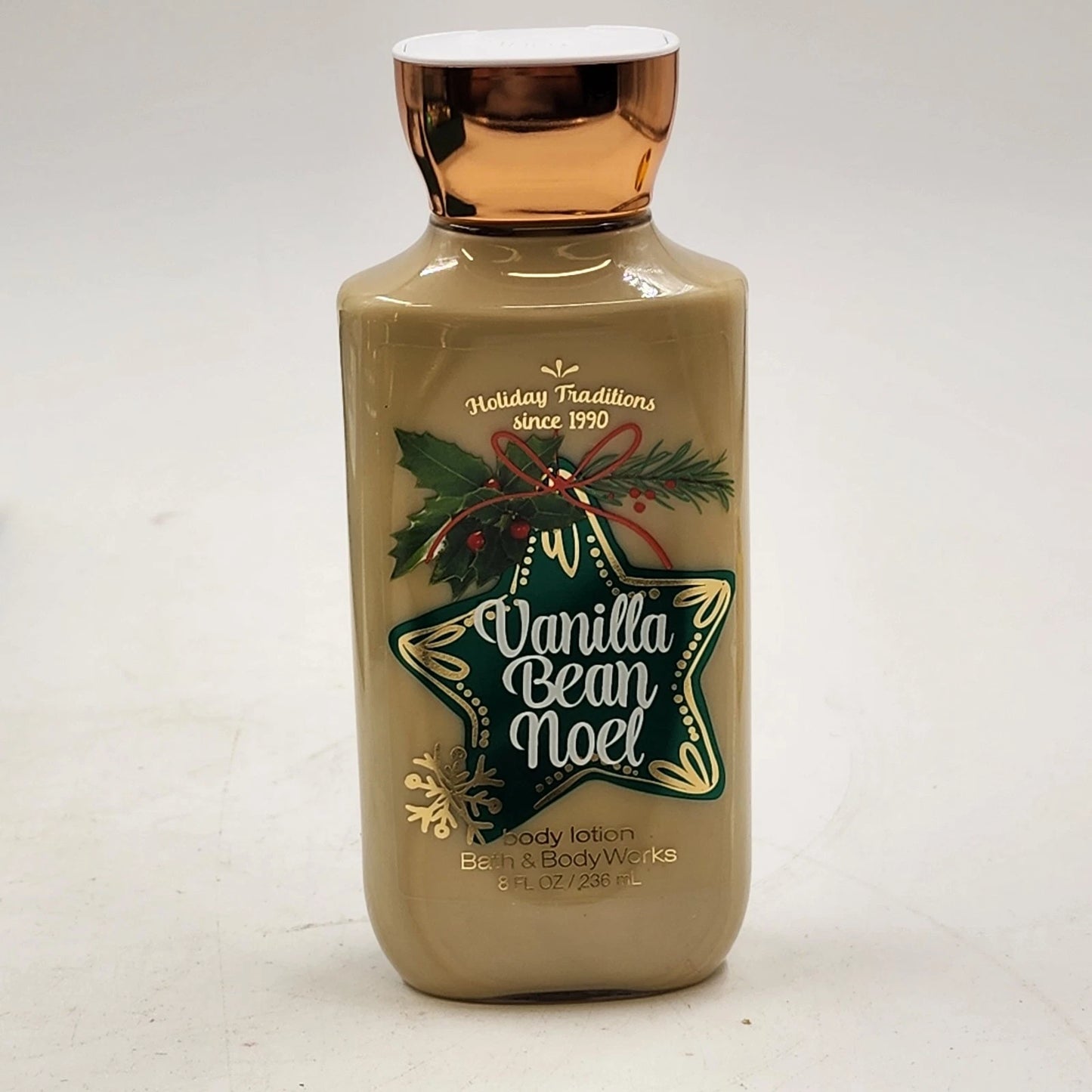 Bath & Body Works Vanilla Bean Noel Gift 3 Pc Lotion Fragrance Mist & Shower Gel