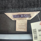 White Stag Women’s XL 16-18 Black Velour Jacket Button Front Wide Collar