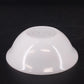 Vintage Federal Glass Basketweave Milk Glass Cereal Bowl 5 Inch