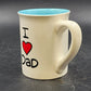I LOVE DAD Coffee Mug Our Name is Mud Lorrie Veasey 16oz Ceramic Father's Gift