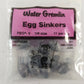 2 packs Fishing Weights Water Gremlin Egg Sinker 1/4 oz 11 per pack #PEG - 9