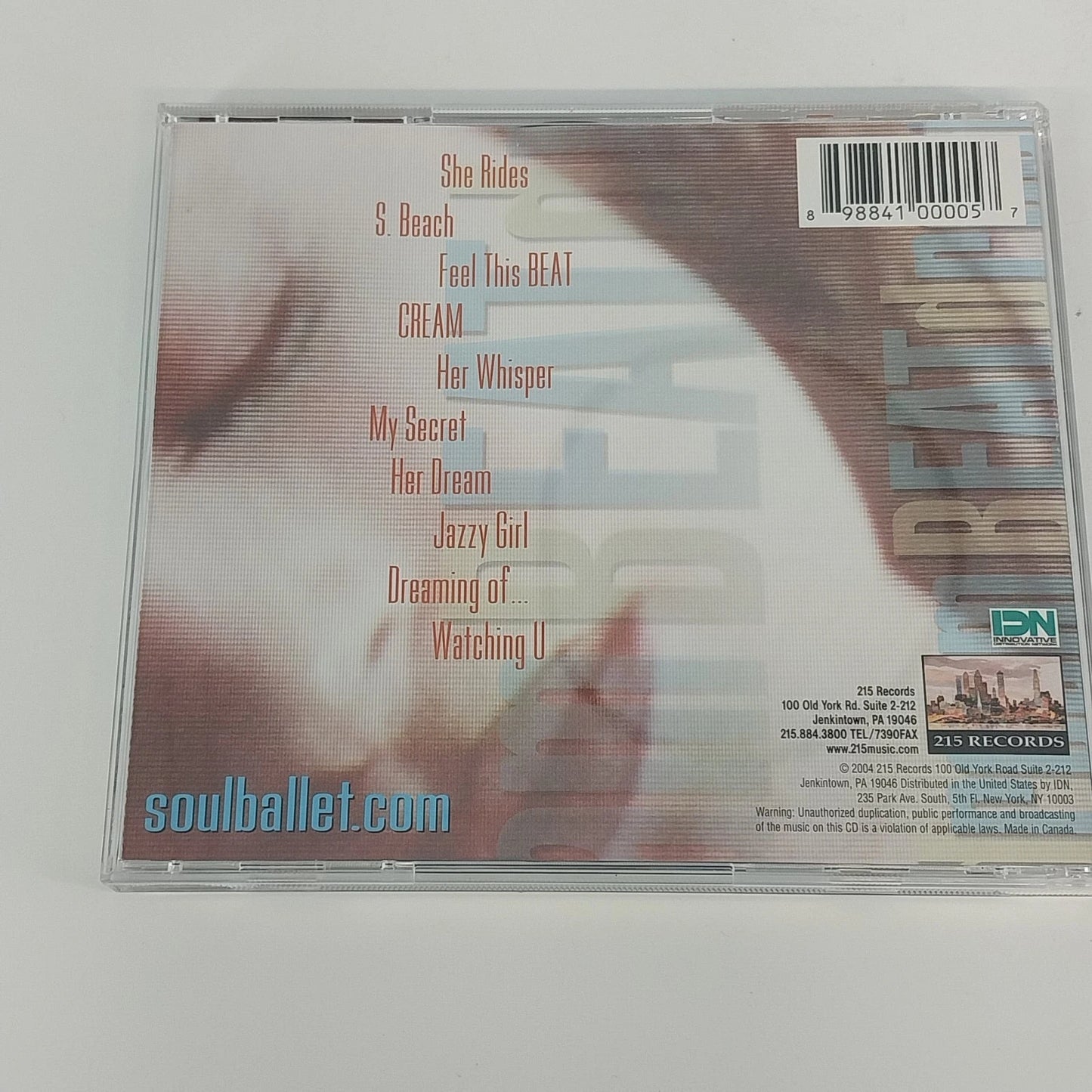 Rick Kelly Soulballet Dream Beat Dream & All Pretty Lights CD Smooth Jazz 2005