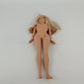 Barbie Doll Mattel 1998 Head 1999 Body Nude Bendable Knees Blonde Purple Lips