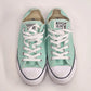 Converse Chuck Taylor All Star Low Top Aruba Aqua Men's 6 Women's 8 Sneakers