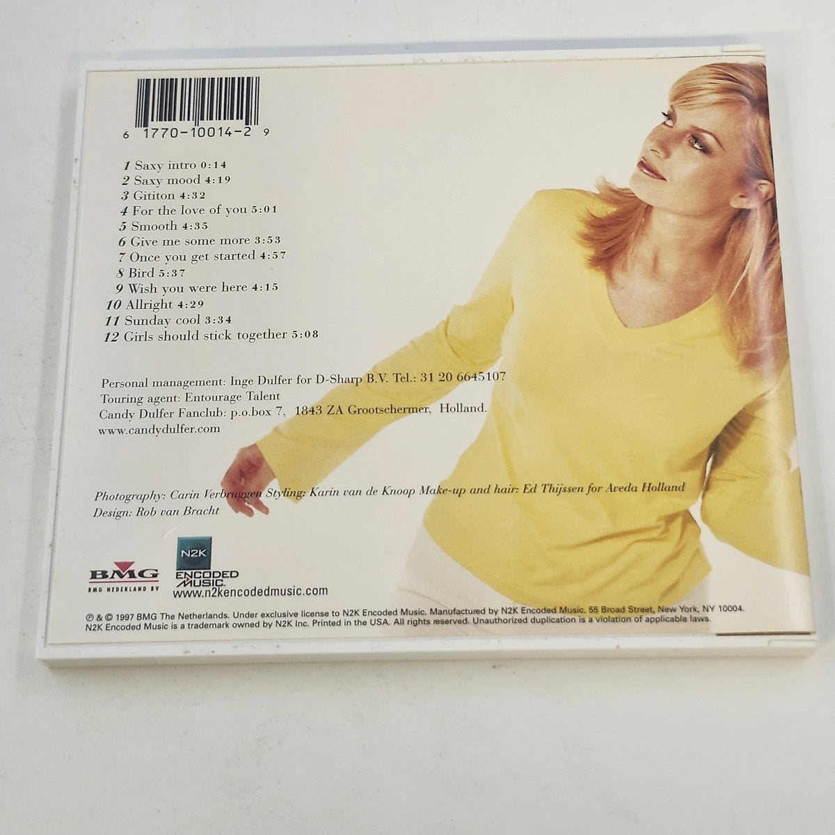 Candy Dulfer Sax-A-Go-Go & For the Love of You 2 CD Smooth Jazz Funk R&B 1990s