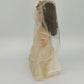 Kehagias Bride Doll 12" Wedding Gown Veil Brunette Blue Eyes Greece Vintage