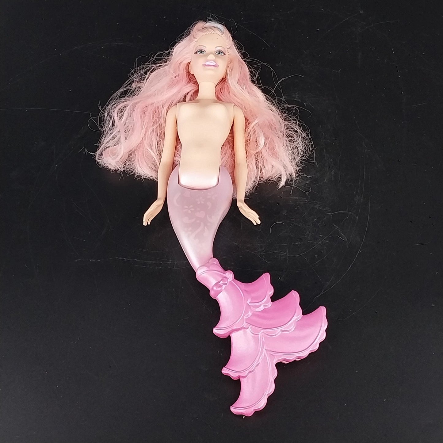 Mattel Barbie Mermaid Doll Pink Hair Blue Eyes Y2K Fantasy Toy