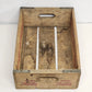 Vintage Pepsi Cola Wooden Soda Crate Bottle Carrier Rustic Decor