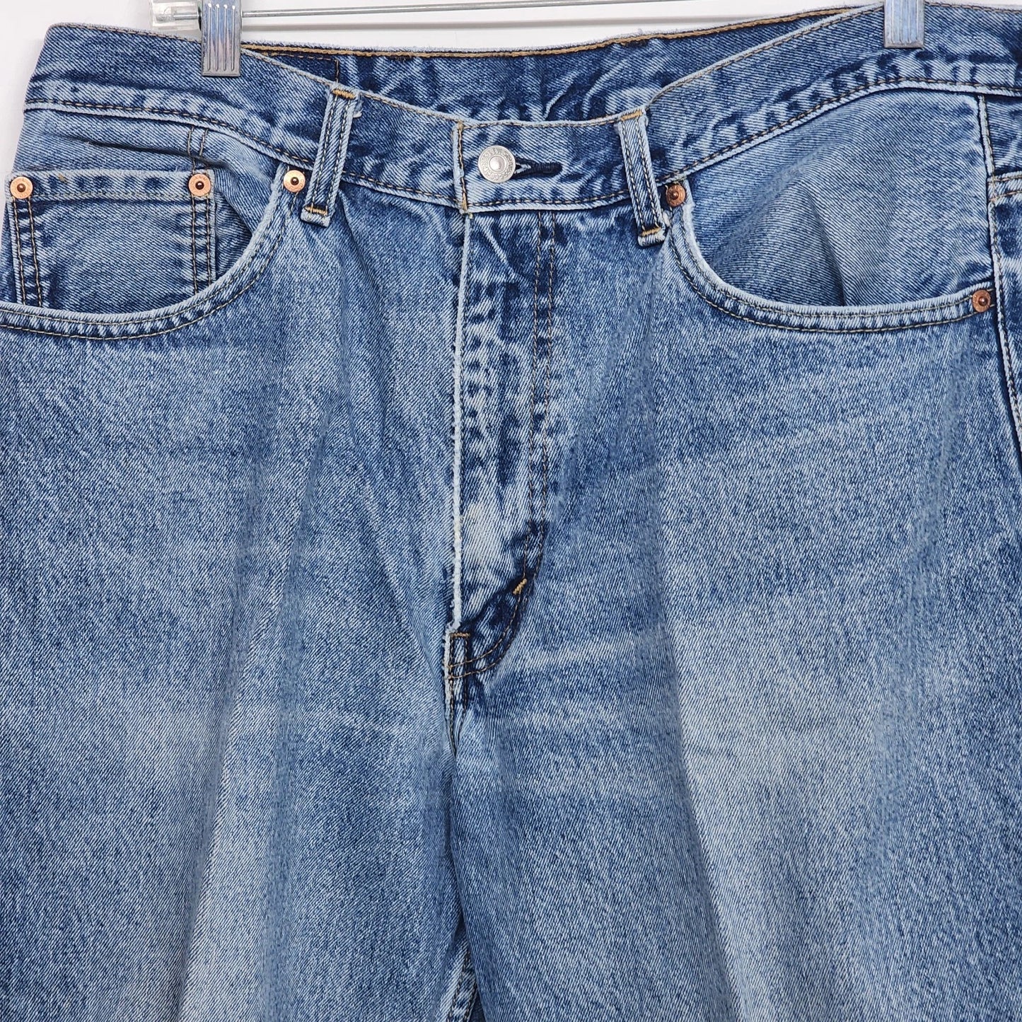 Levi's 560 Tapered Loose Jeans Men's 38x34 Light Wash Denim Comfort Discontinued