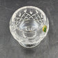 Open Sugar Bowl Waterford Lismore Footed Signed Elegant Crystal Glass