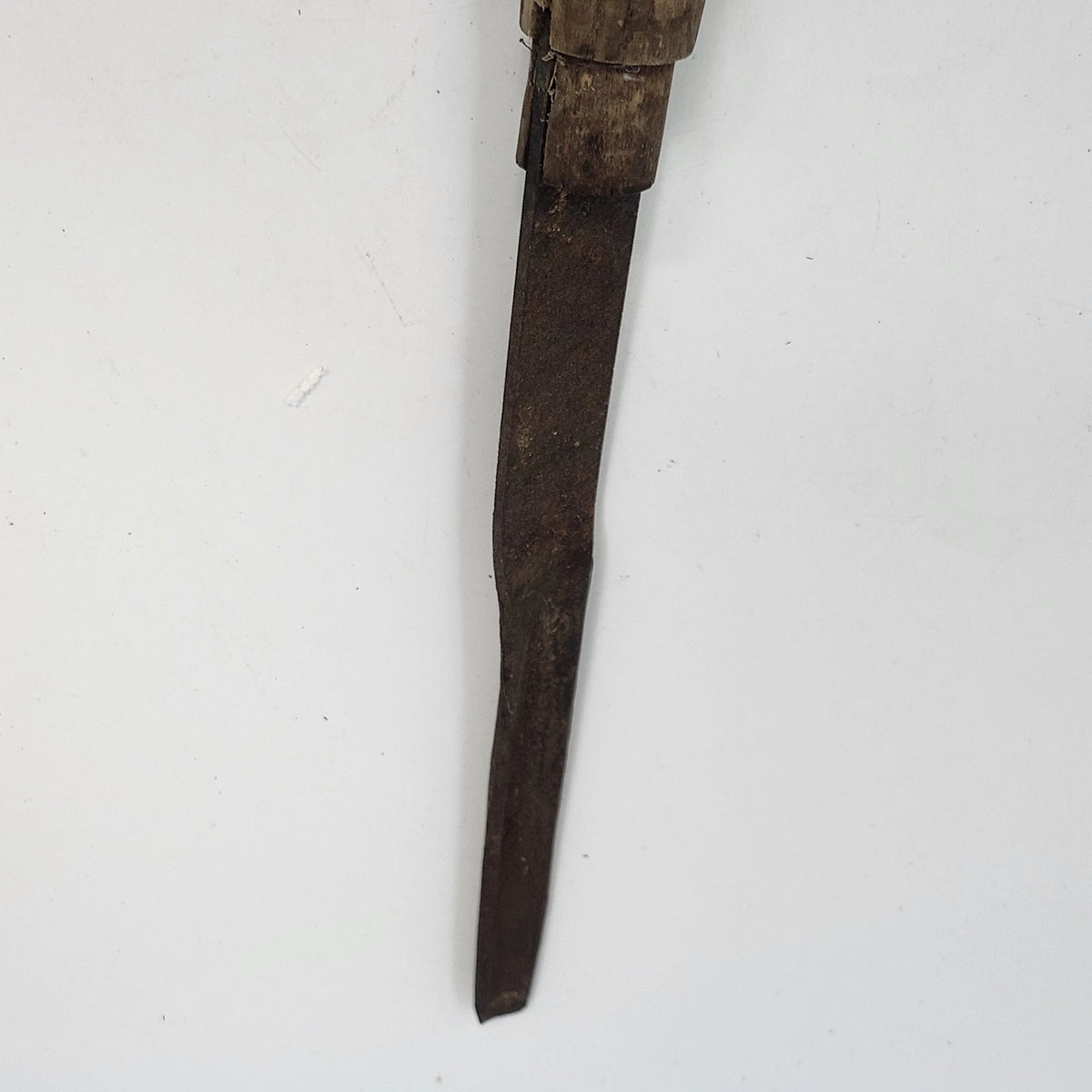 Repurposed Flat File Concave Scraper Gouge Woodworking Tool 18.25" Vintage